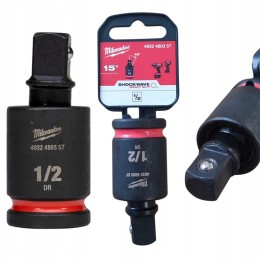 Milwaukee Shockwave Adapter Udarowy Przegub Kulisty 1/2"