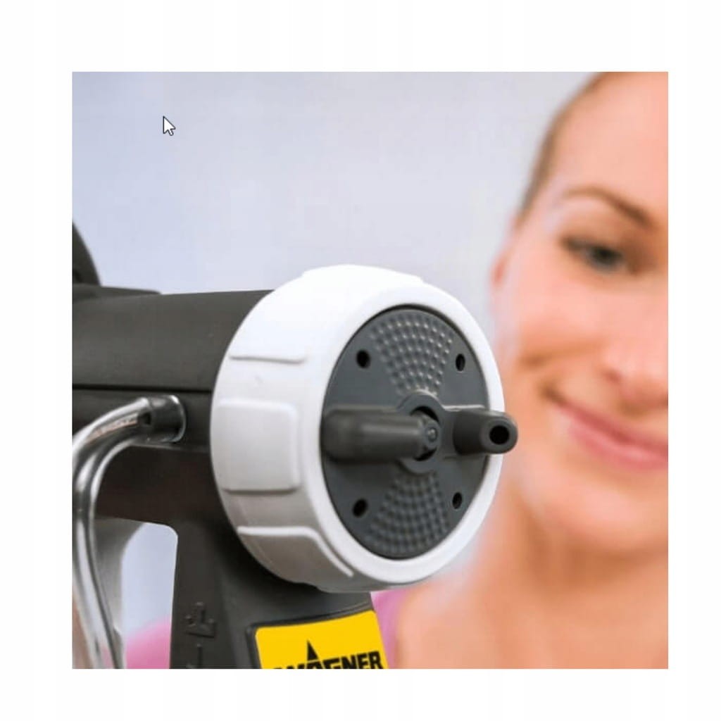 Głowica I-Spray w pistolecie Wagner W 590 - idealna atomizacja gęstych farb
