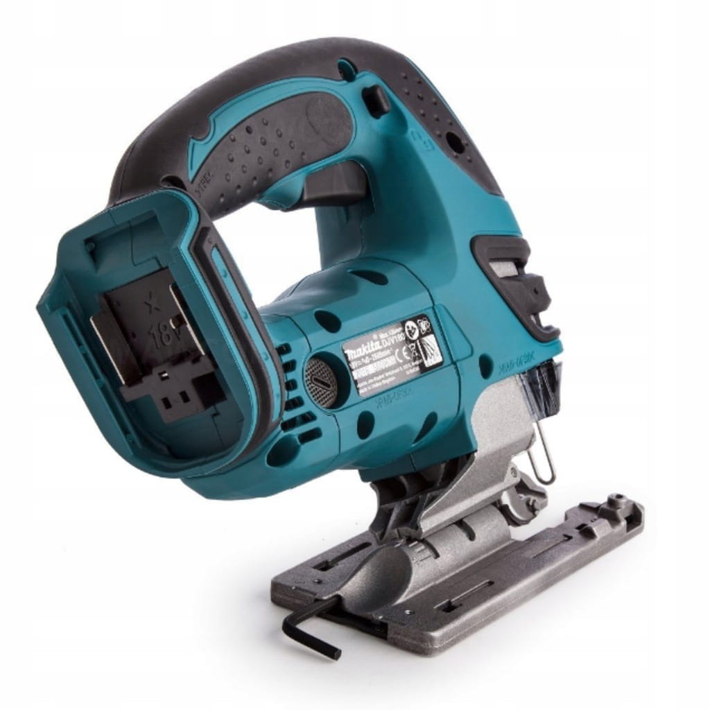 Wyrzynarka Makita DJV180Z - widok od przodu (dioda LED)