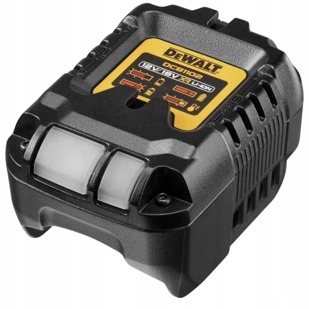Kompaktowa ładowarka do wkrętarki DeWalt 18V model DCB1102