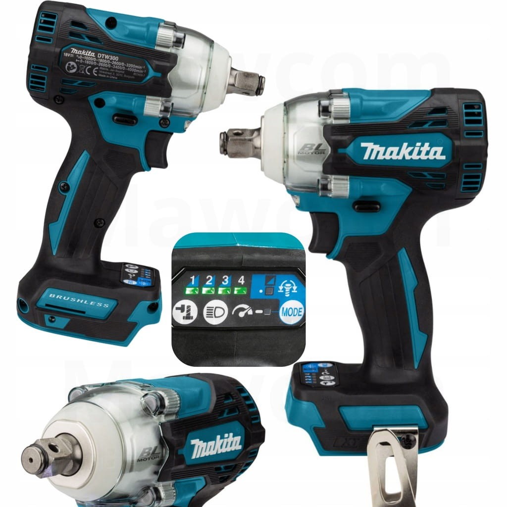 Klucz udarowy Makita DTW300Z 18V LXT - zestaw BODY (ujęcia produktu)