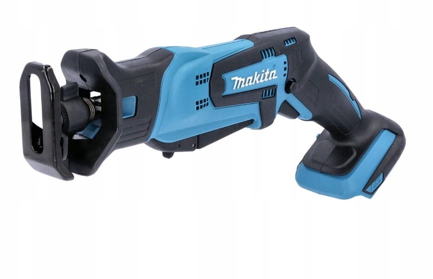 Makita DJR183Z - widok z prawej strony na włącznik łopatkowy