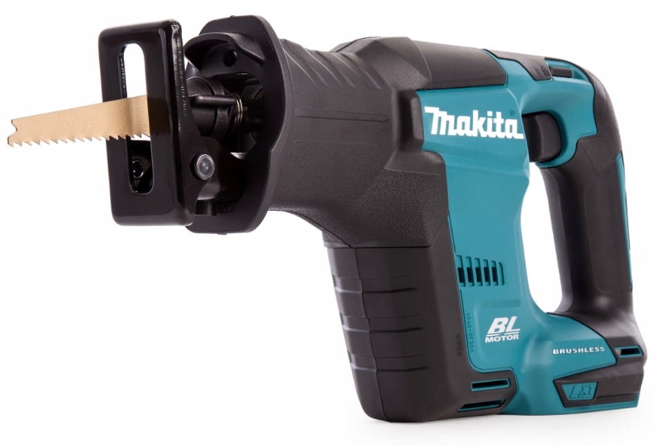 Makita DJR188Z kompaktowa piła szablasta 18V - widok boczny