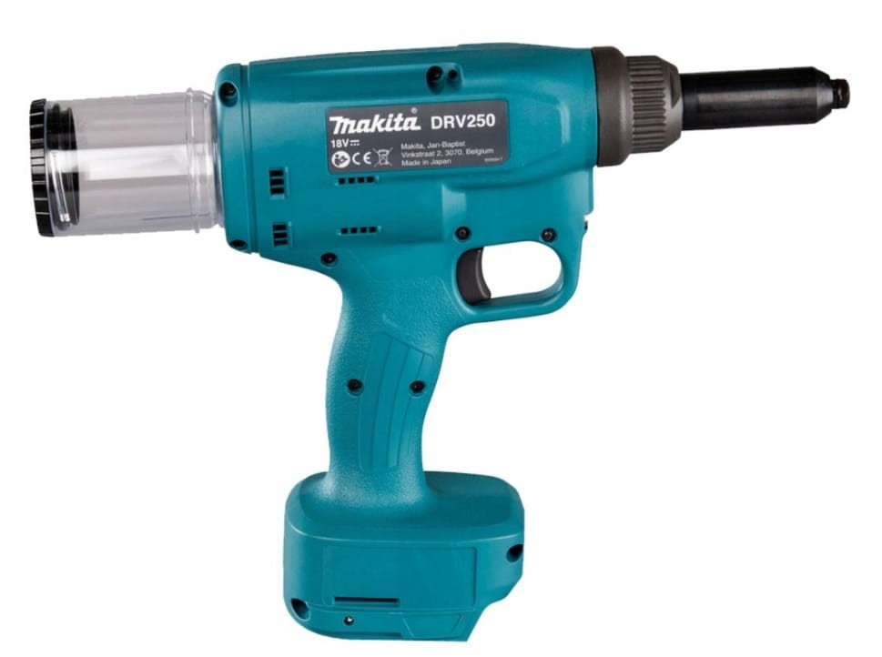 Makita DRV250ZJ - widok z góry