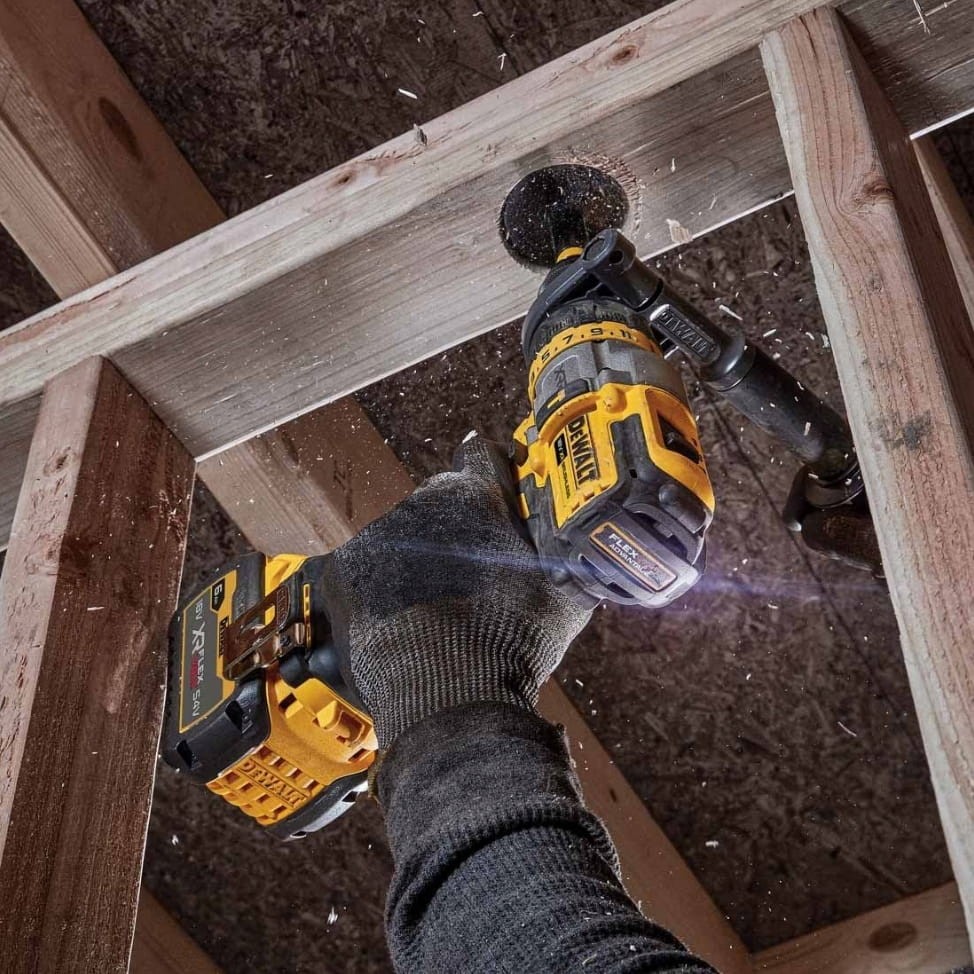 dewalt dcd999nt praca w drewnie na budowie
