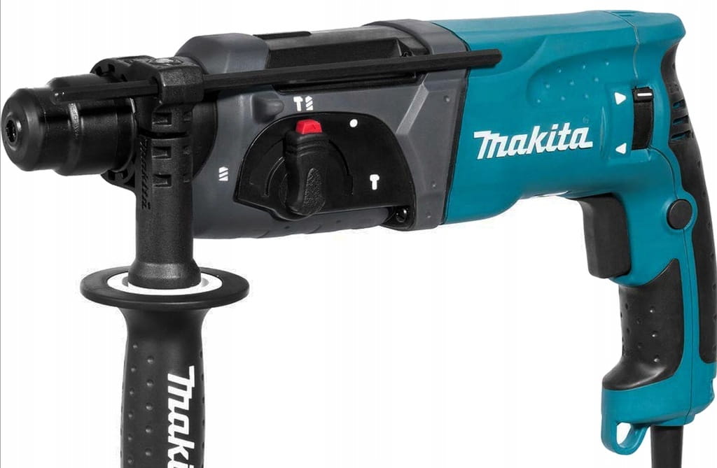 Młotowiertarka Makita HR2470 SDS Plus 780 W 3 funkyjna Walizka