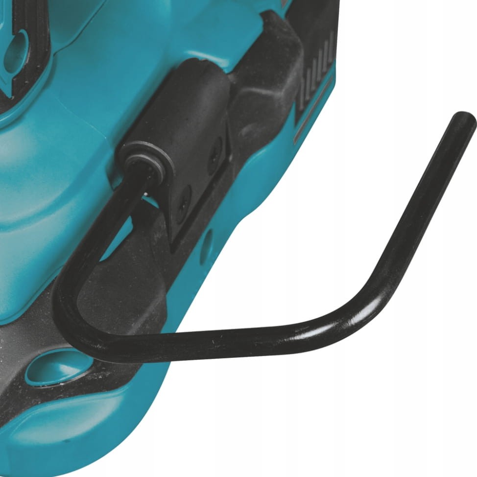 makita dhr280z zbliżenie zaczepu i elementów obudowy
