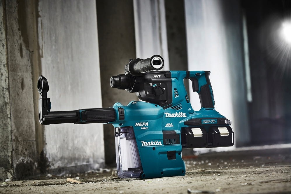 makita dhr280z widok na budowie