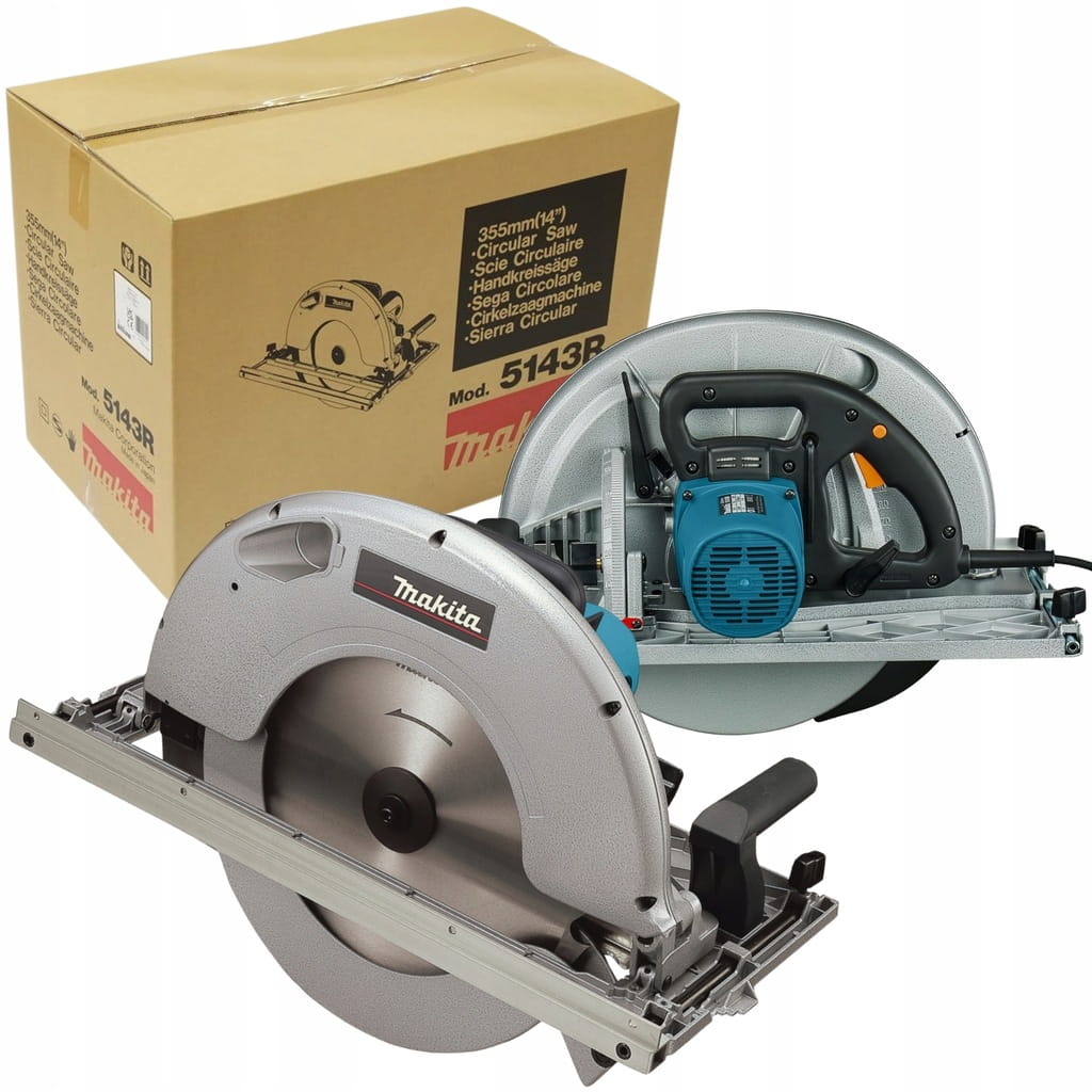 Pilarka tarczowa piła 355mm MAKITA 5143R do płyt warstwowych max 13cm