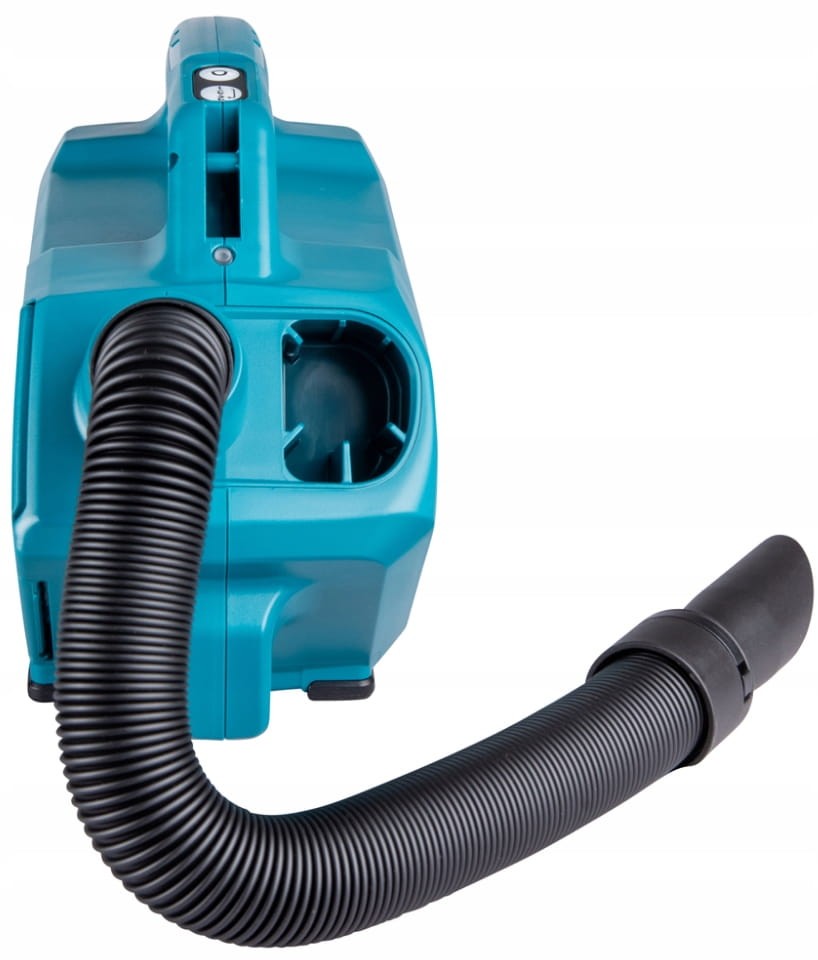 makita dcl184z filtr i wydech – lewy bok urządzenia