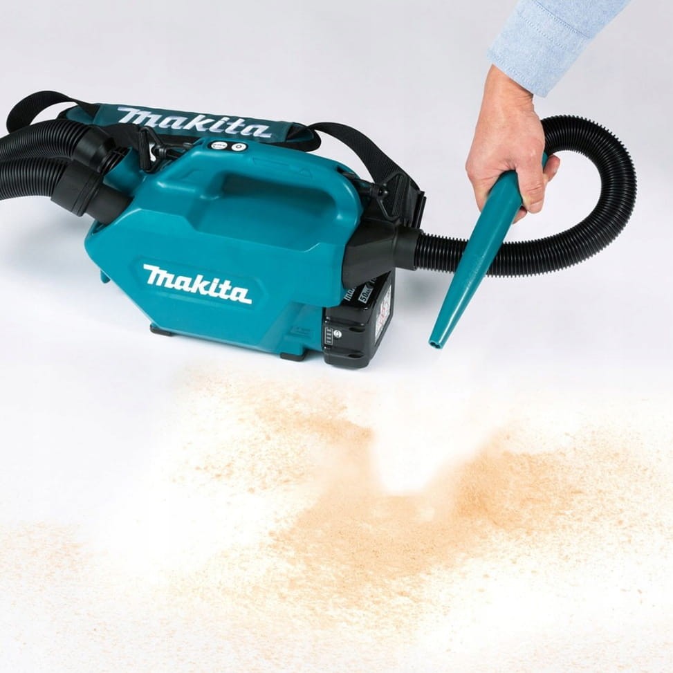 makita dcl184z praca wewnątrz samochodu – konsola