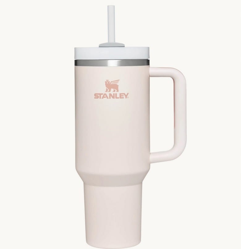 Stanley Quencher H2.0 FlowState Tumbler Kubek 1200 ml Rose Quartz różowy