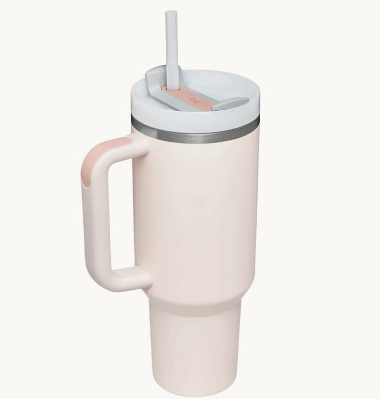Stanley Quencher H2.0 FlowState Tumbler Kubek 1200 ml Rose Quartz różowy