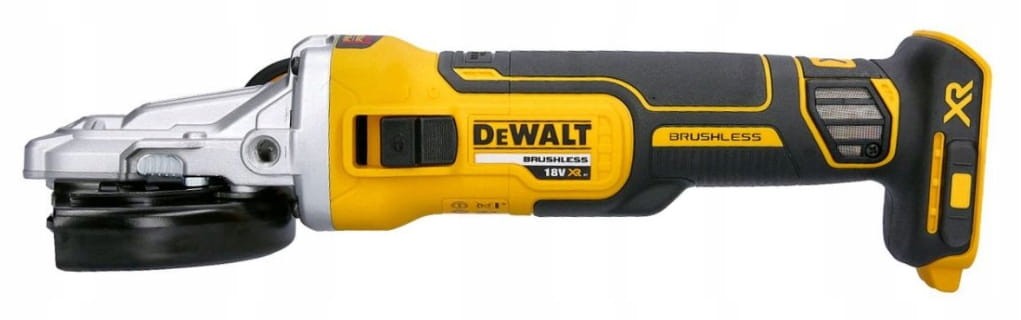 dewalt dcg405fn szlifierka kątowa 18v xr widok z boku
