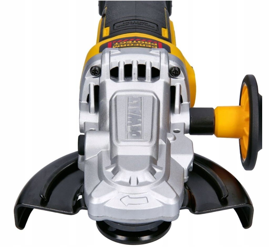 dewalt dcg405fn front z osłoną tarczy m14