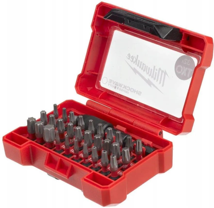 Zestaw bitów udarowych TORX 32szt Shockwave Milwaukee 4932471586