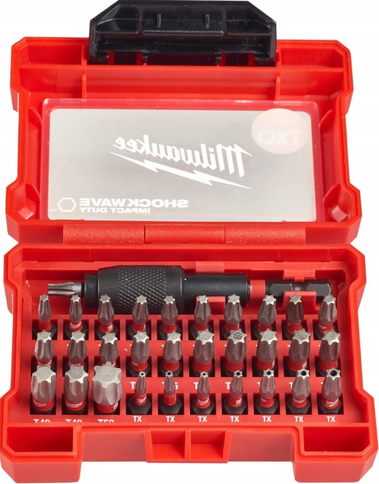 Zestaw bitów udarowych TORX 32szt Shockwave Milwaukee 4932471586