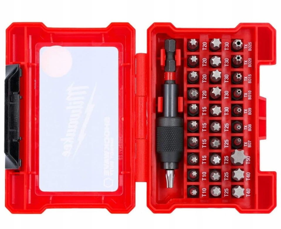 Zestaw bitów udarowych TORX 32szt Shockwave Milwaukee 4932471586