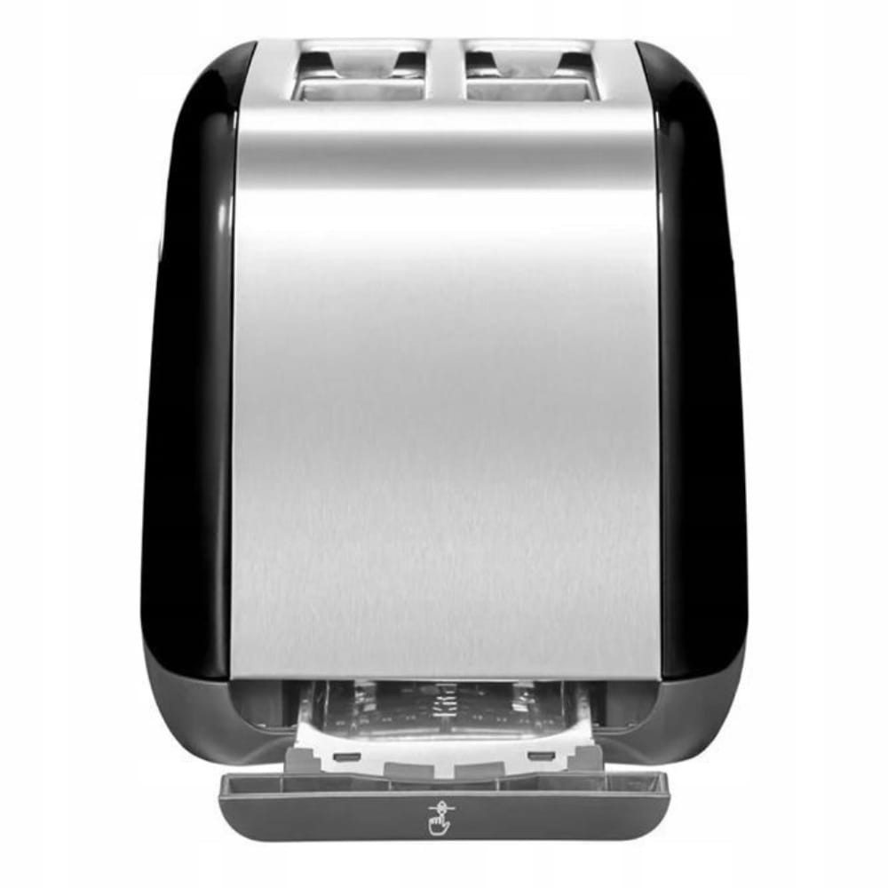 KitchenAid 5KMT2115EOB – tacka na okruchy wysunięta