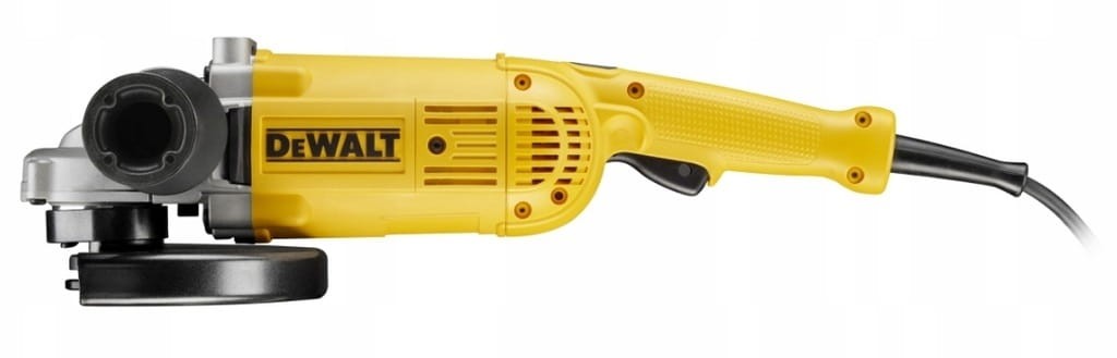 DeWalt DWE490 długi korpus – widok z boku