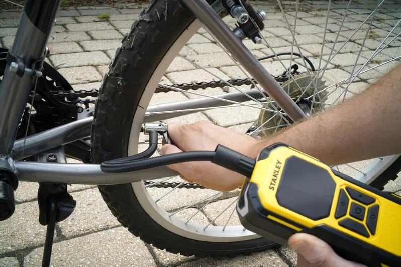 stanley sxif0101 – dopompowanie opony rowerowej