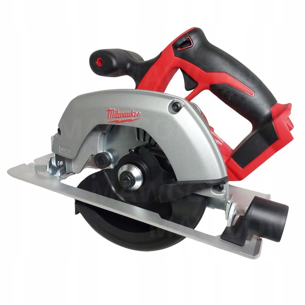 Magnezowa osłona tarczy w pilarce Milwaukee HD18 CS - profil boczny