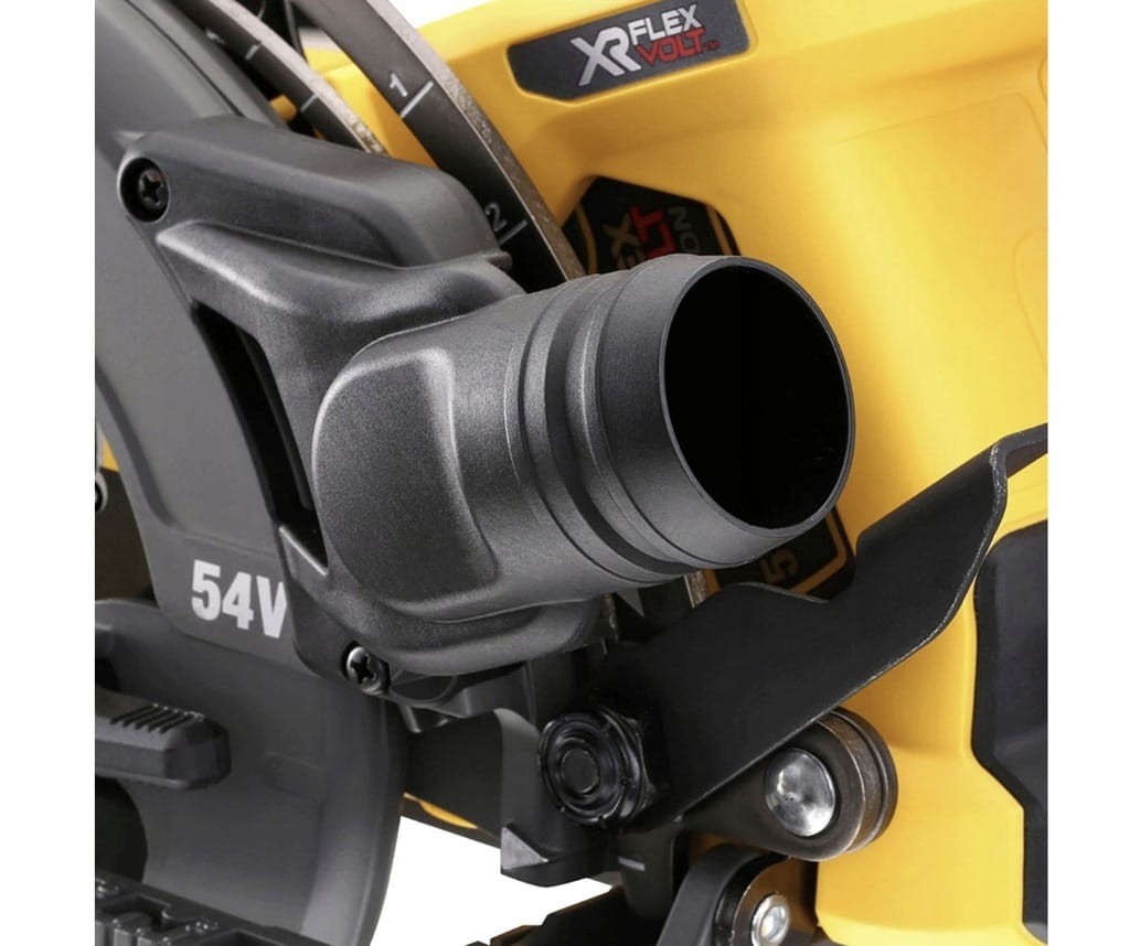 Przyłącze do odsysania pyłu AirLock w DeWalt DCS577N