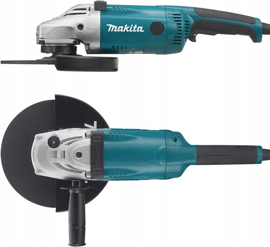 Makita GA9020RF szlifierka 230mm widok z lewej strony