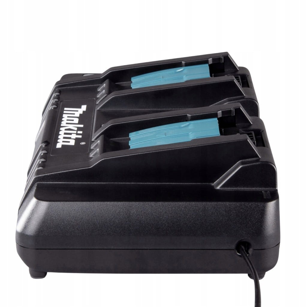 Makita DC18RD – korpus, widok z boku