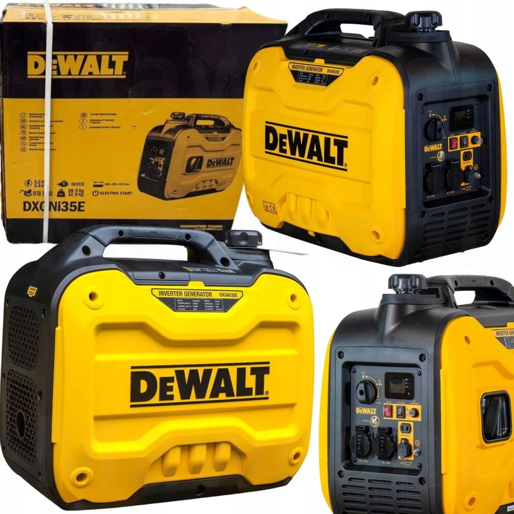 DeWalt DXGNi35E agregat pradotworczy inwerterowy 3400W widok ogolny