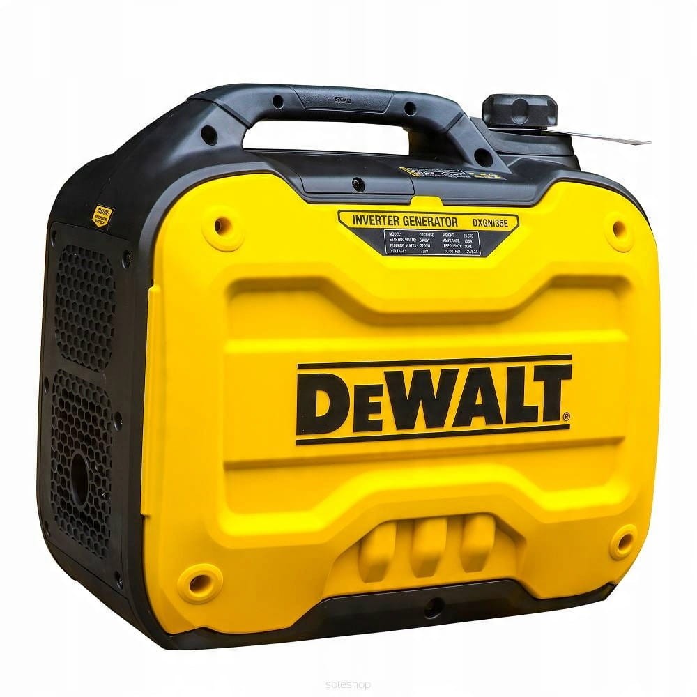 AGREGAT PRĄDOTWÓRCZY INWERTEROWY 3400W JEDNOFAZOWY DEWALT DXGNi35E