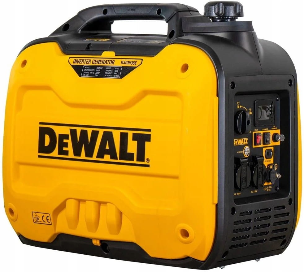 AGREGAT PRĄDOTWÓRCZY INWERTEROWY 3400W JEDNOFAZOWY DEWALT DXGNi35E