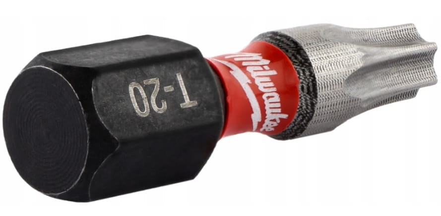Profil gniazda Torx TX20 w bicie Milwaukee - precyzyjne frezowanie
