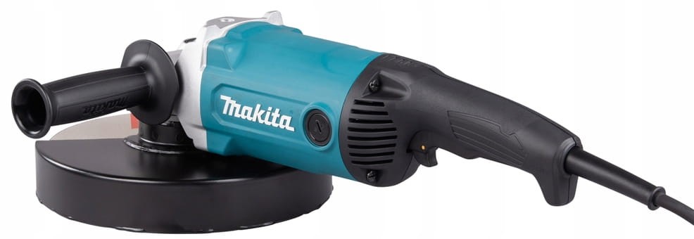Szlifierka Makita GA9090N widok korpusu i metalowej przekładni