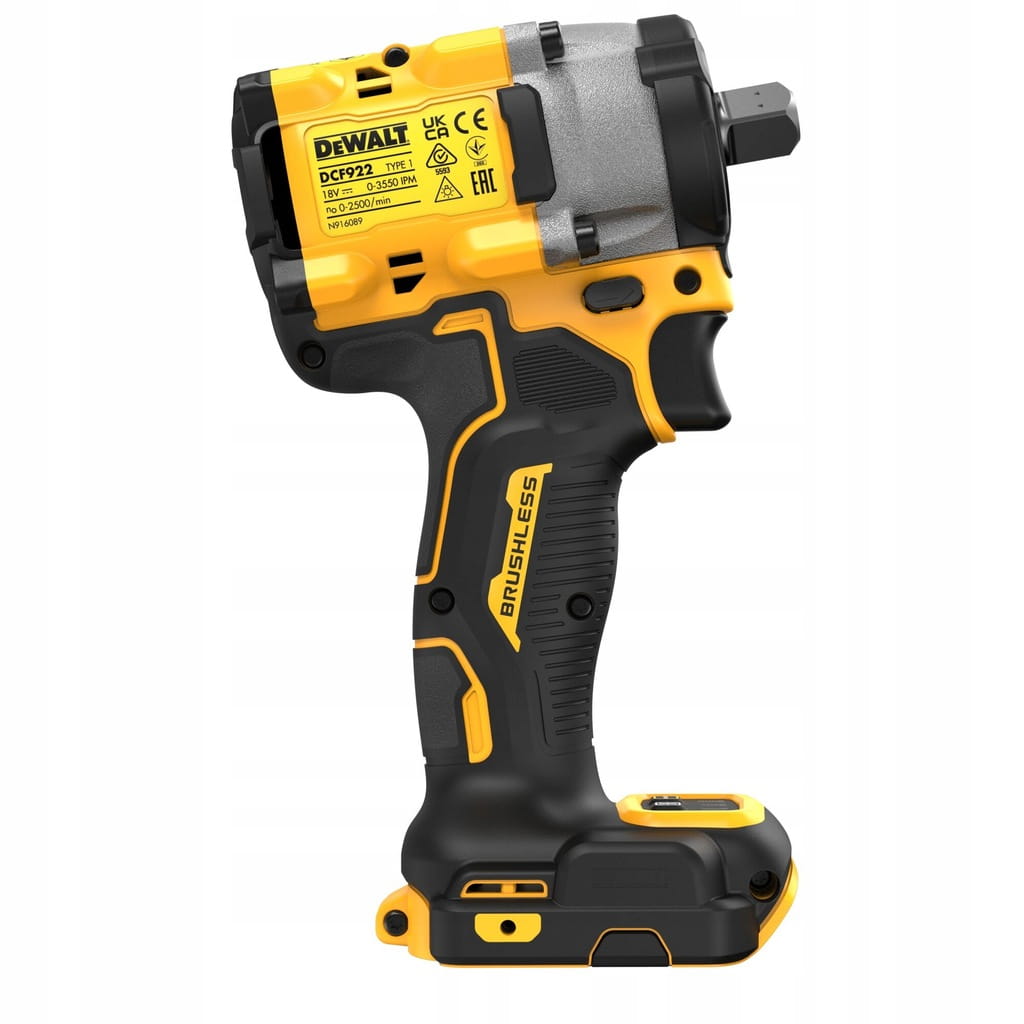 Klucz udarowy akumulatorowy DeWalt DCF922N bezszczotkowy 18 V 406 Nm