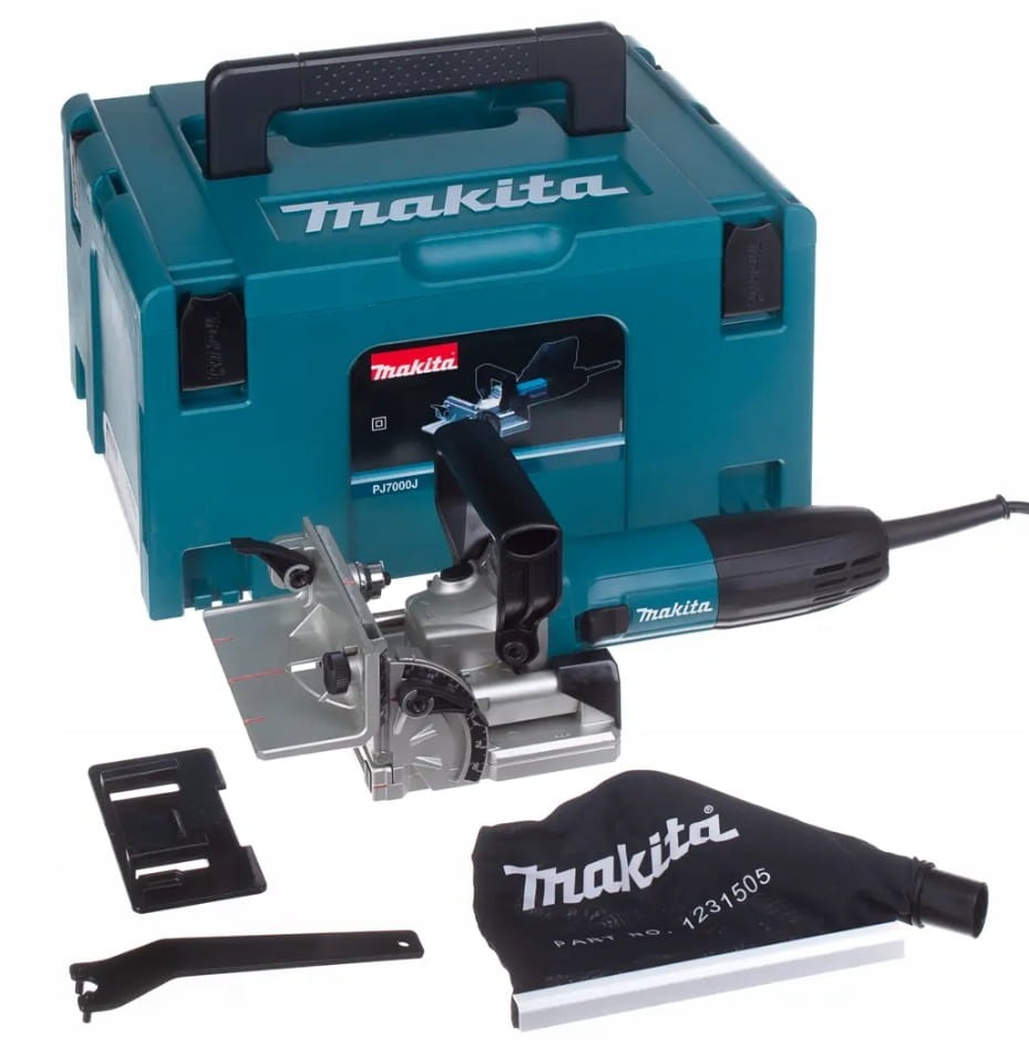 Frezarka MAKITA PJ7000J lamelownica Makita 701W Sieciowa W WALIZCE MAKPAC