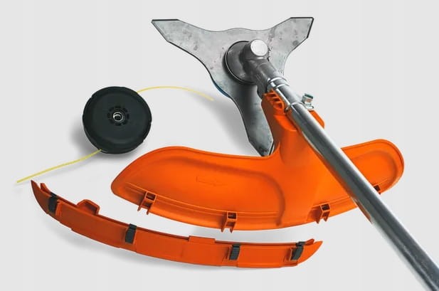Głowica żyłkowa T45X i osłona w kosie Husqvarna 553RS