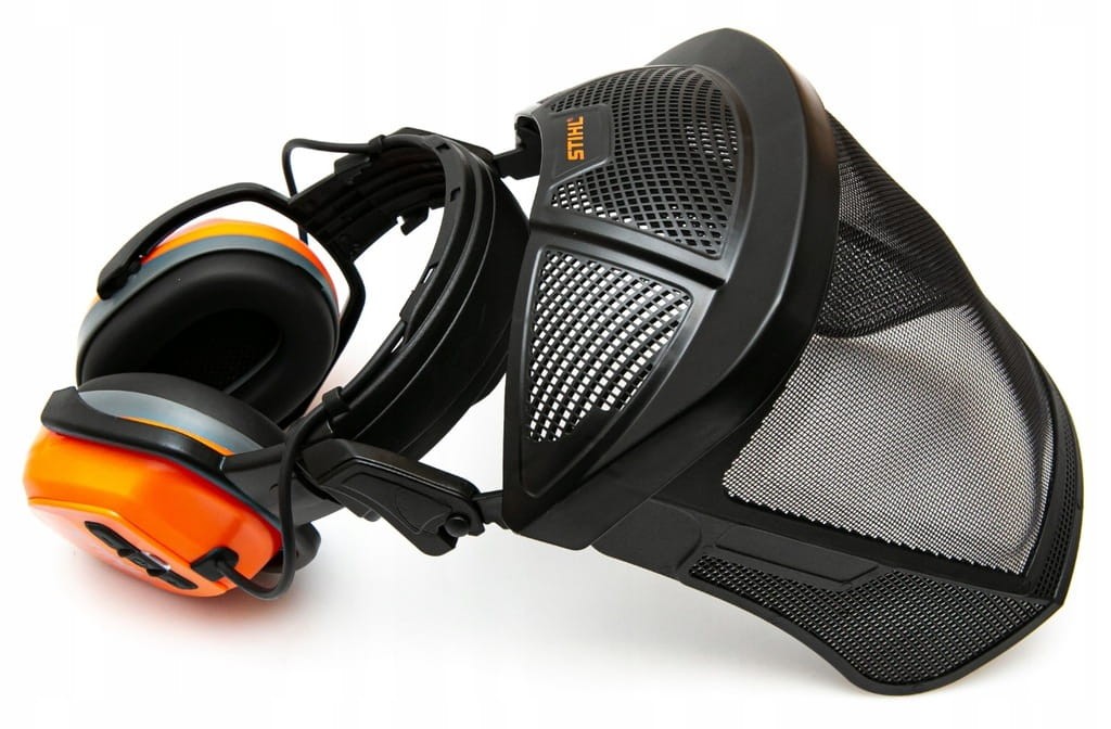 Słuchawki Stihl z Bluetooth - widok pałąka nagłownego i miękkich poduszek