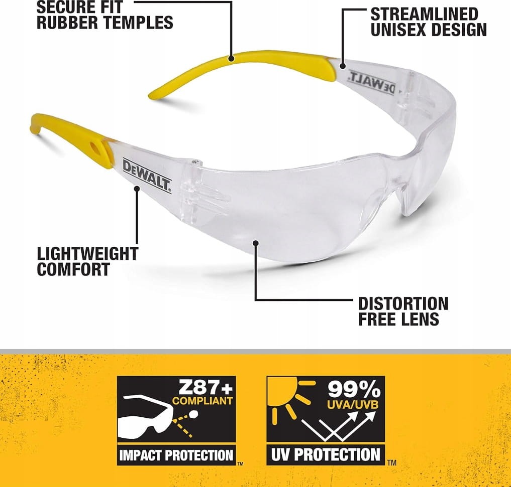 Okulary ochronne DeWalt DPG54-1D EU