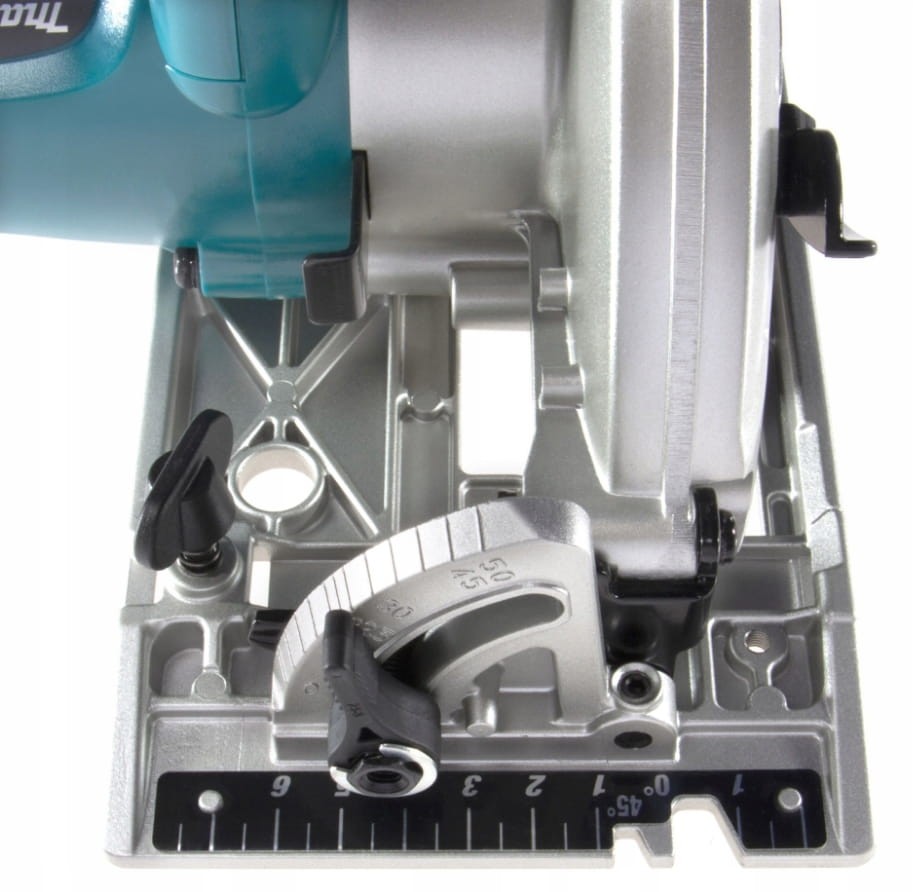 Aluminiowa podstawa pilarki Makita z regulacją kąta cięcia do 50 stopni