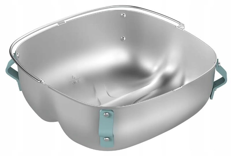 Wnętrze metalowego garnka do Airfryera Philips Combi 7000