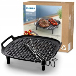 Philips HD9946/00 Zestaw Grillowy do Ovi Airfryer XL (Płyta + 6 Szpikulców)