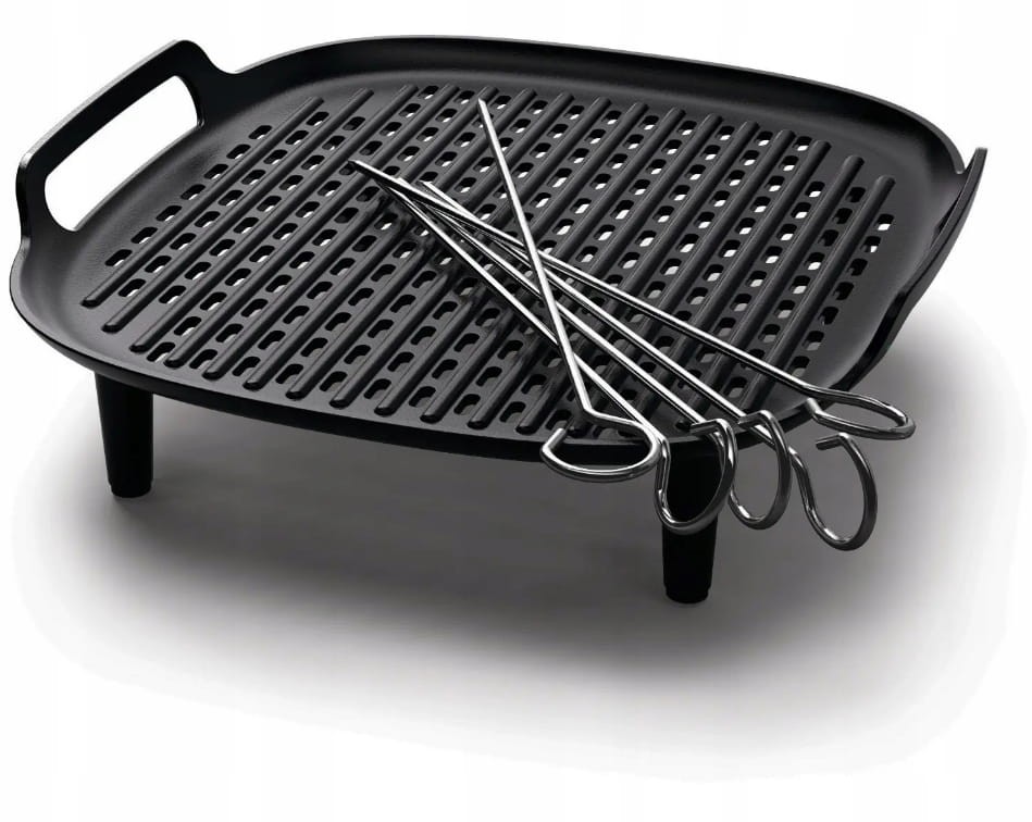 Perforowana płyta grillowa Philips z szpikulcami - akcesorium do frytkownicy