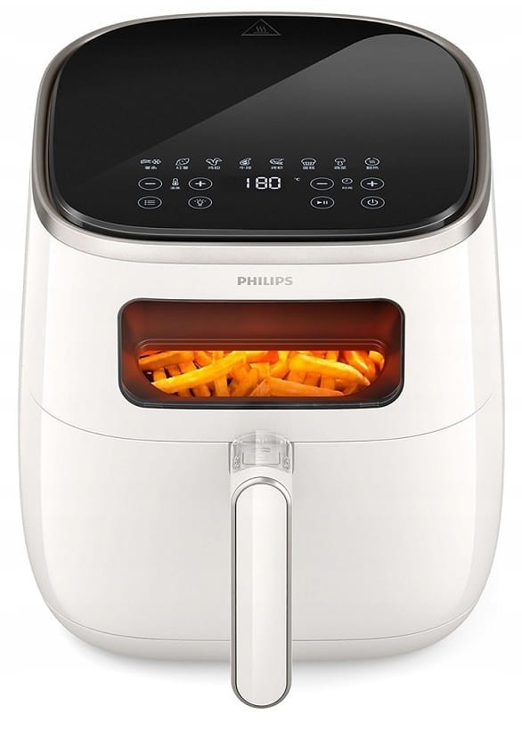 Panel dotykowy i okienko w frytkownicy beztłuszczowej Philips XL HD9257/00