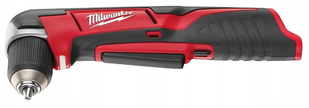 Akumulatorowa wiertarko-wkrętarka kątowa Milwaukee C12 RAD-0 M12 - widok z boku