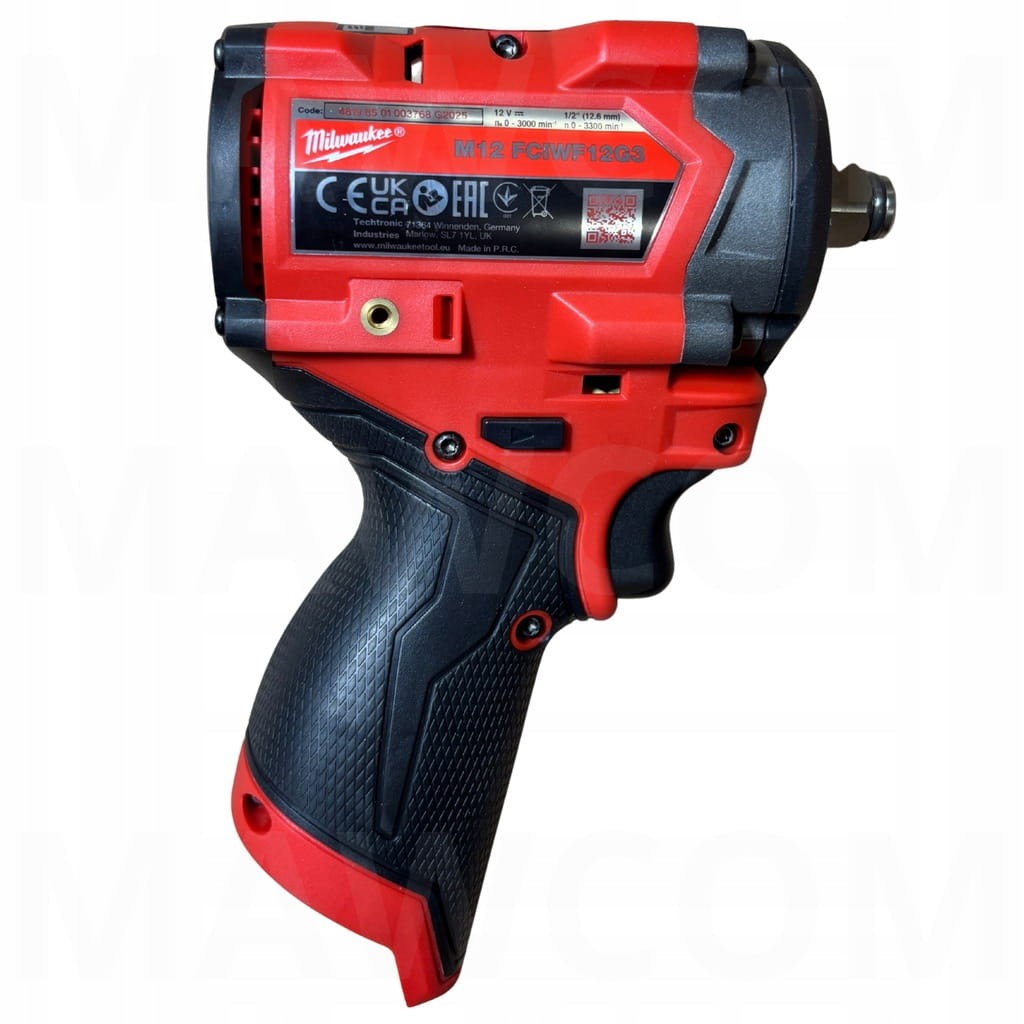 Widok z góry na korpus silnika bezszczotkowego Milwaukee FUEL M12 Gen 3