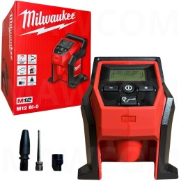 Milwaukee M12 BI-0 Kompresor Pompka Akumulatorowa (Body + Końcówki)
