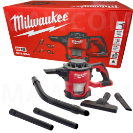 Milwaukee M18 CV-0 Odkurzacz Akumulatorowy HEPA (Warsztat / Auto)