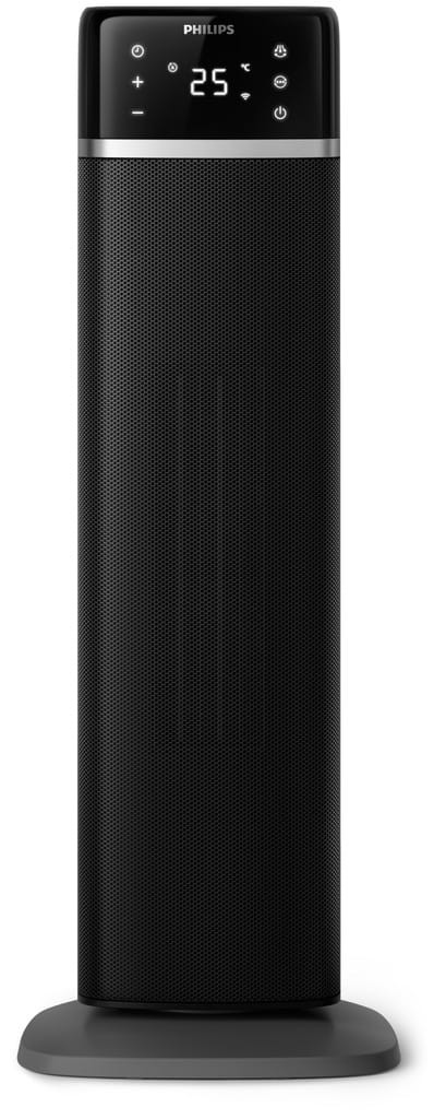 Termowentylator ceramiczny Philips CX5120 widok z przodu czarny