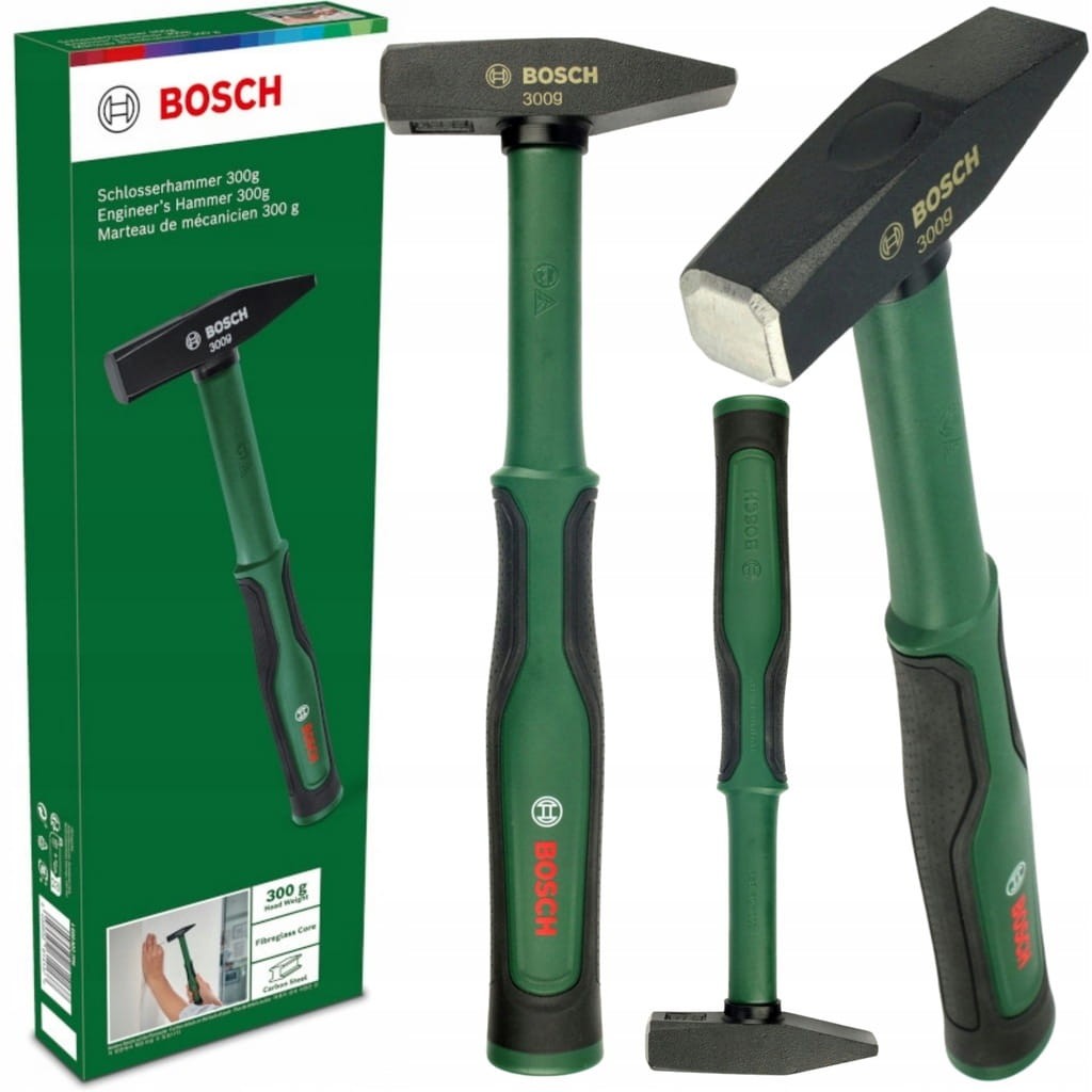 Młotek ślusarski Bosch 300g w oryginalnym opakowaniu kartonowym